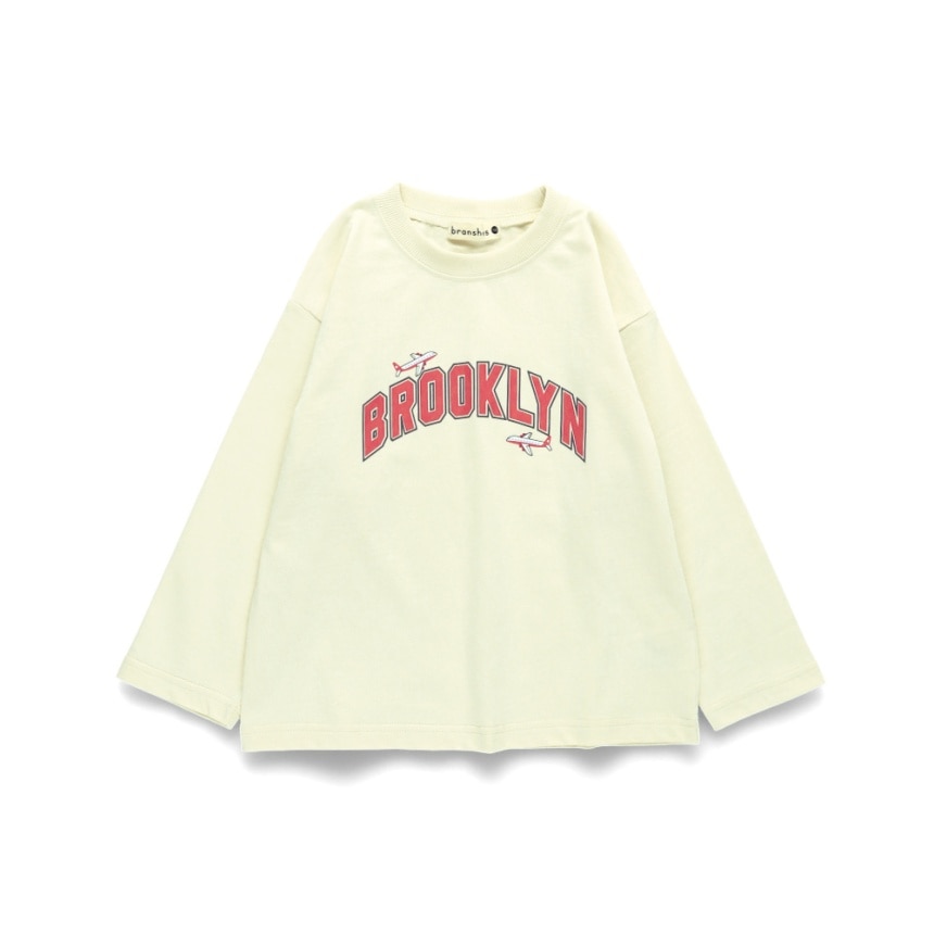 91：ライトベージュB_ロゴ赤