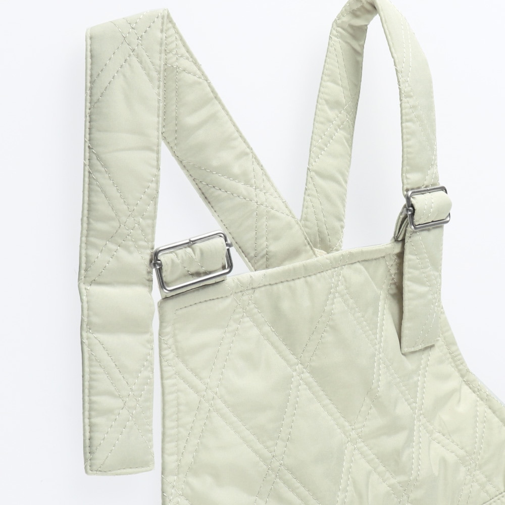 キルティングジャンパースカート