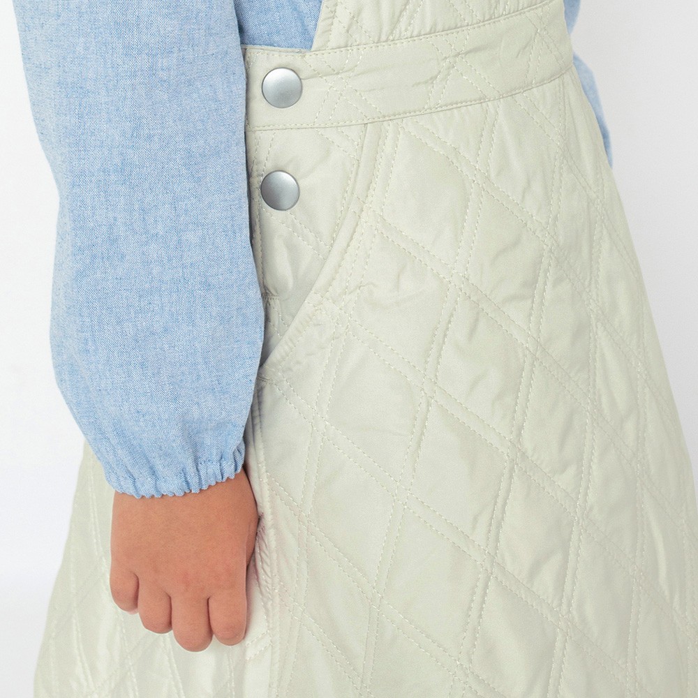 キルティングジャンパースカート