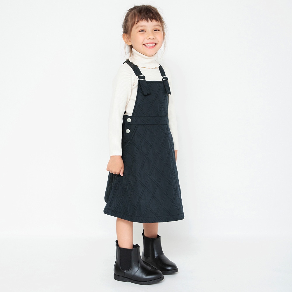 キルティングジャンパースカート