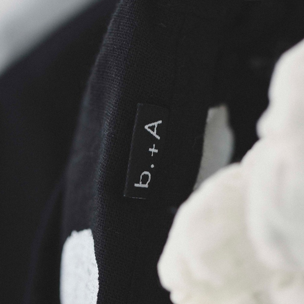 ドット柄ブラック(92)