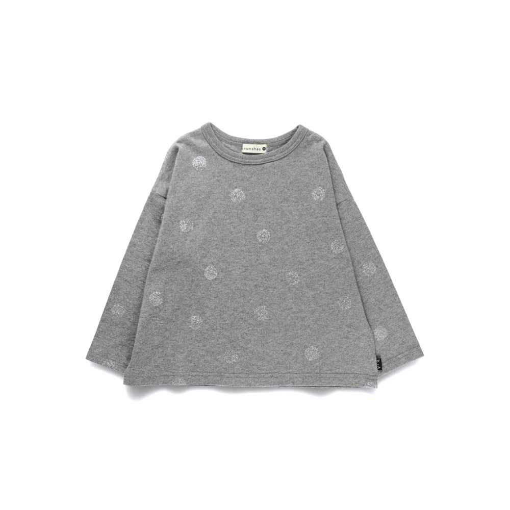 92:ドット柄グレー