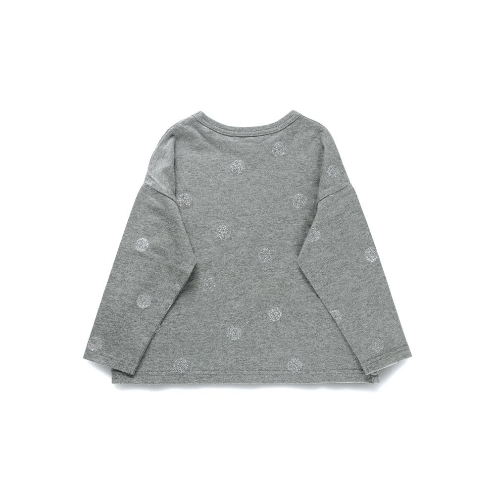 92:ドット柄グレー