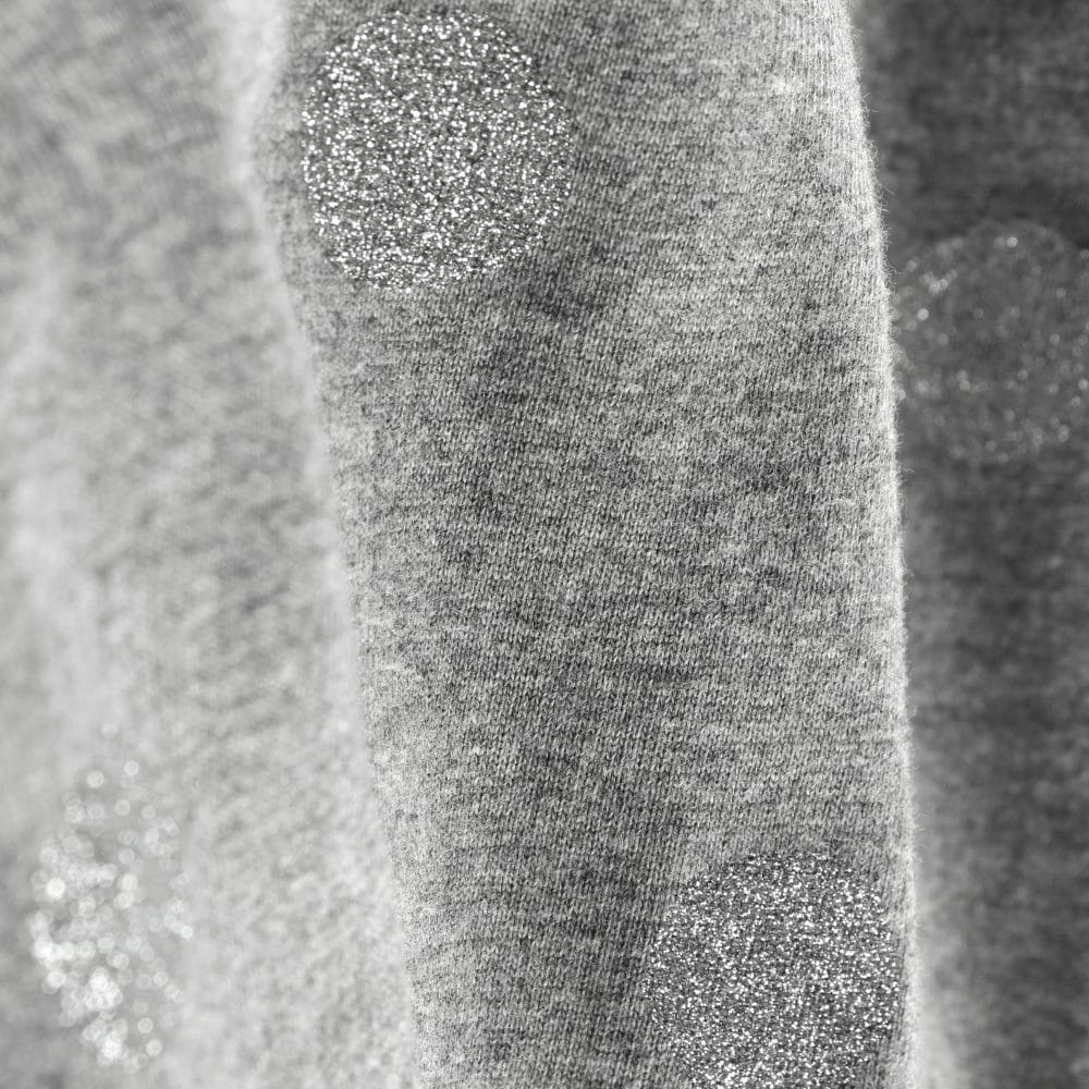 92:ドット柄グレー