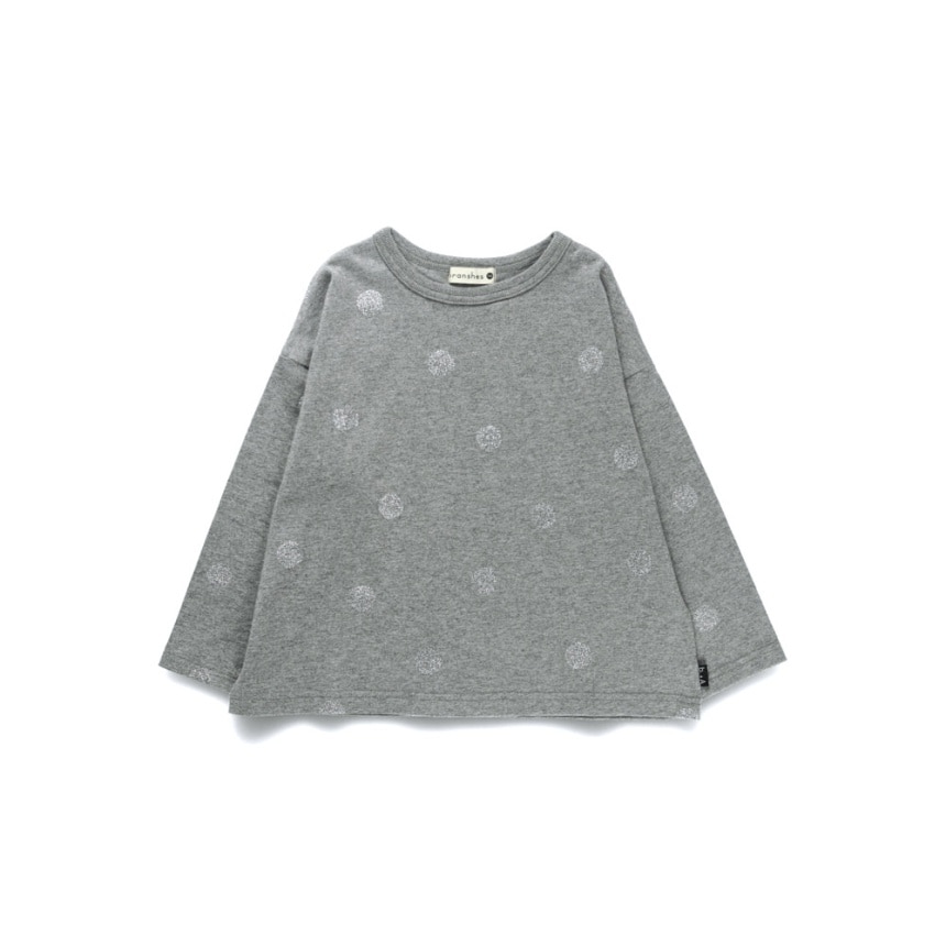 92:ドット柄グレー