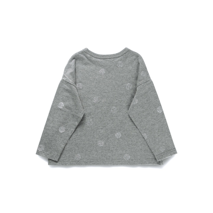 92:ドット柄グレー