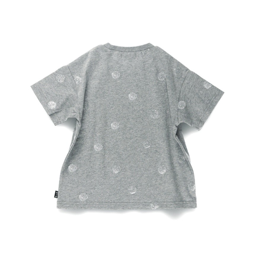 92:ドット柄グレー