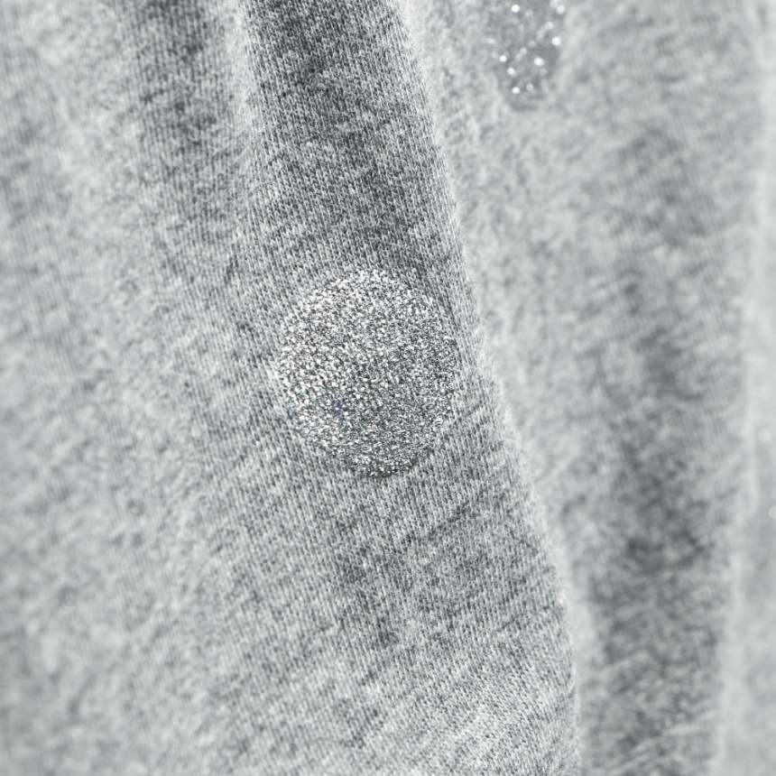 92:ドット柄グレー