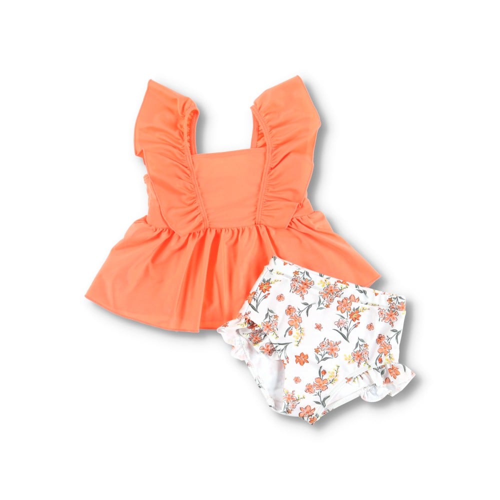 サーモンピンク