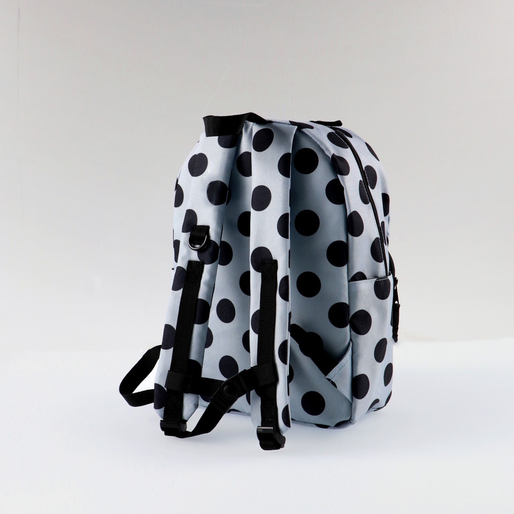 75_グレー_ドット柄