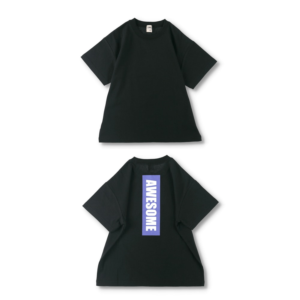 92:バックロゴ3-ブラック