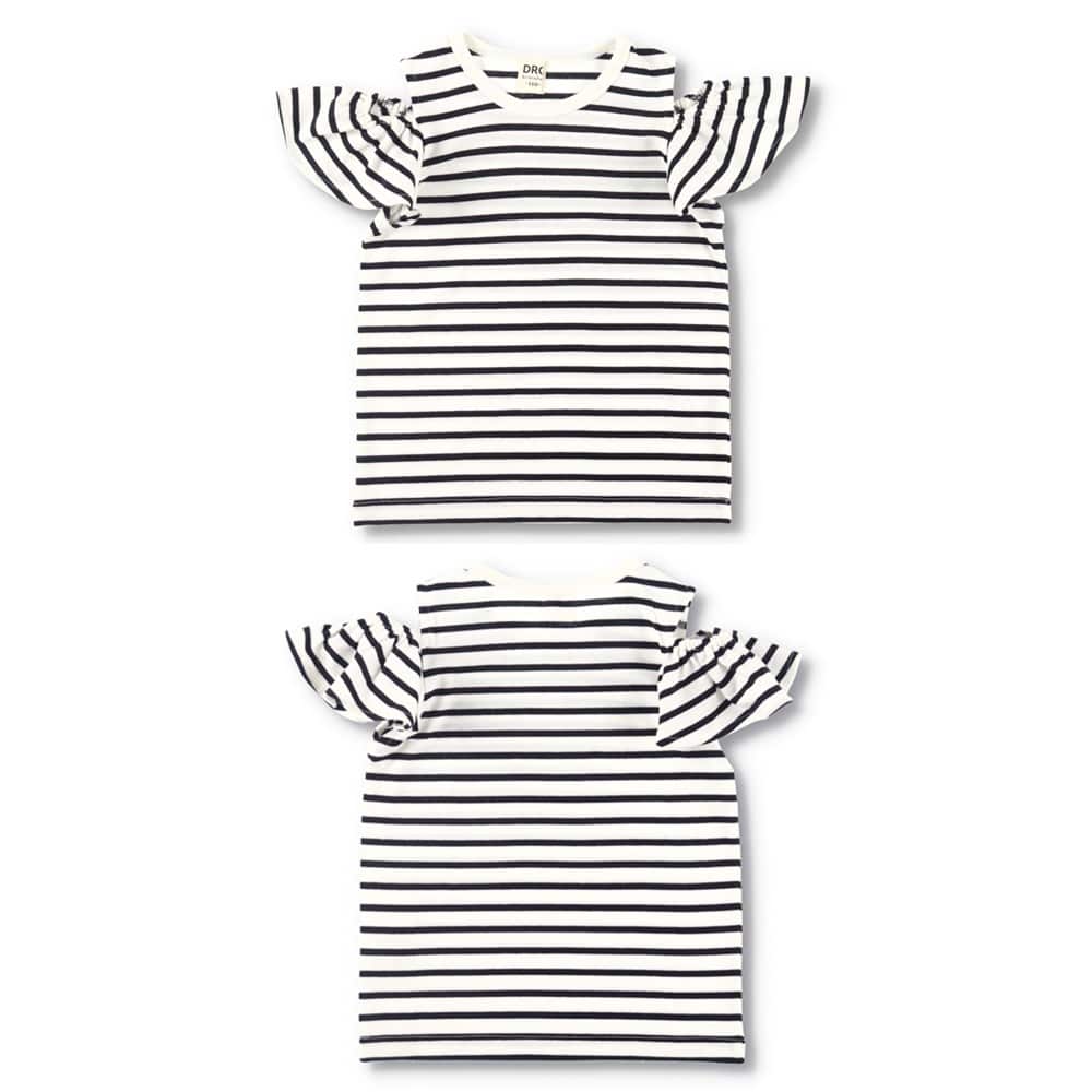 91:ボーダー-オフホワイト