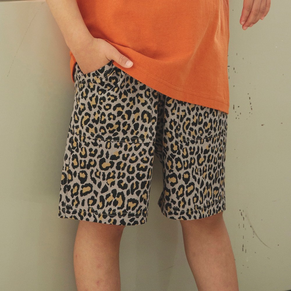 91:ヒョウ柄-ブラウン