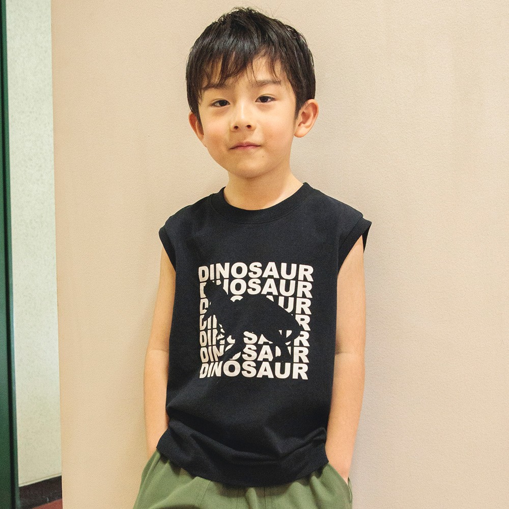 85:恐竜-ブラック