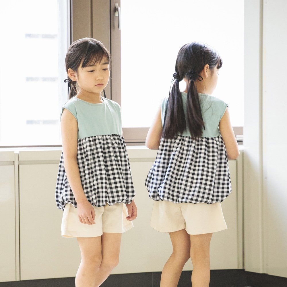 67:ライトグリーン＆チェック