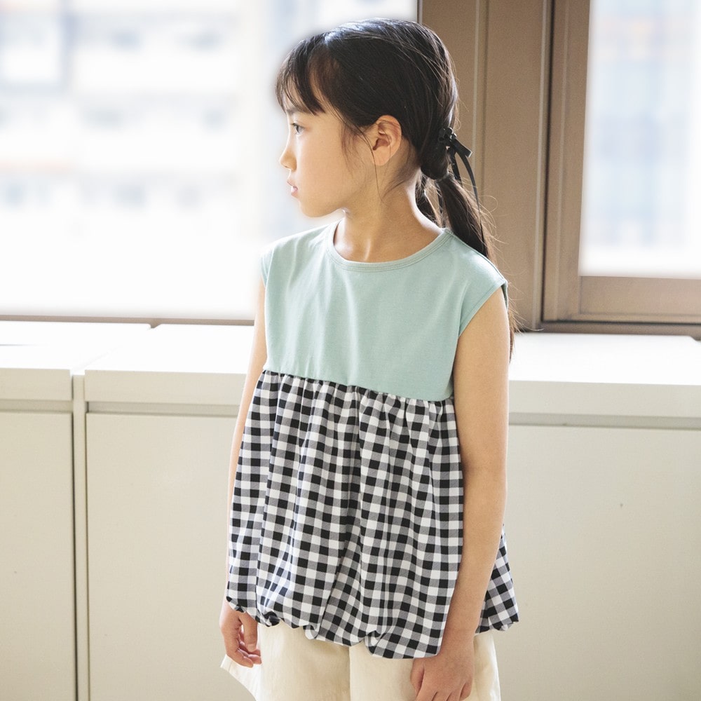 67:ライトグリーン＆チェック