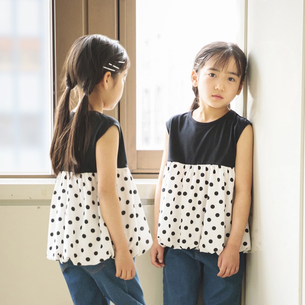 85:ブラック＆水玉