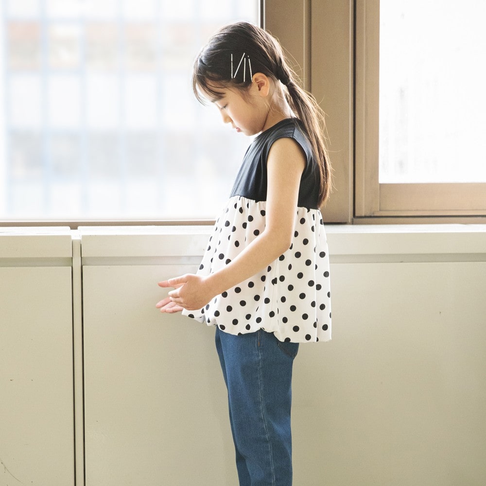 85:ブラック＆水玉