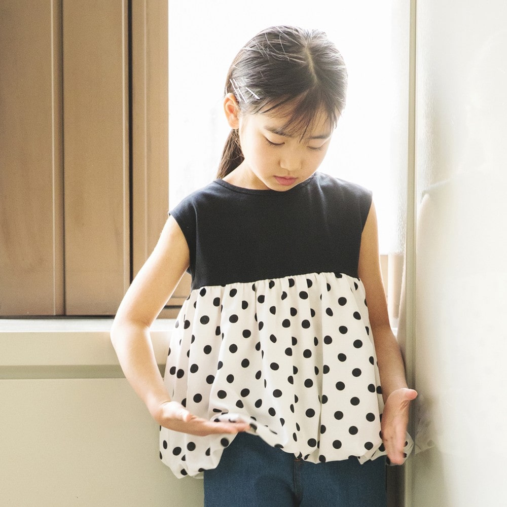 85:ブラック＆水玉