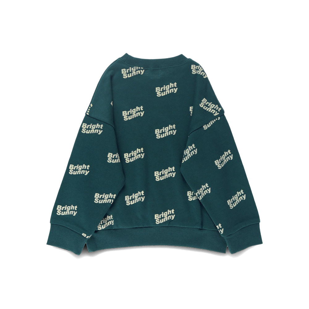 68:総柄-ダークグリーン