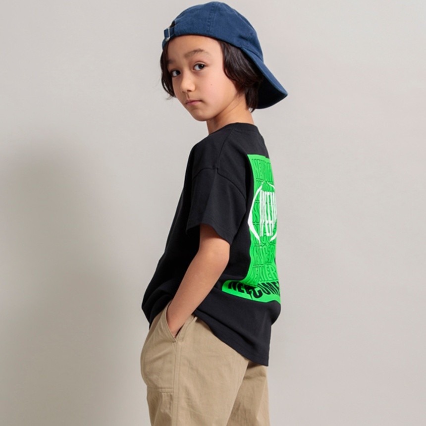 91:バックロゴ2-ブラック