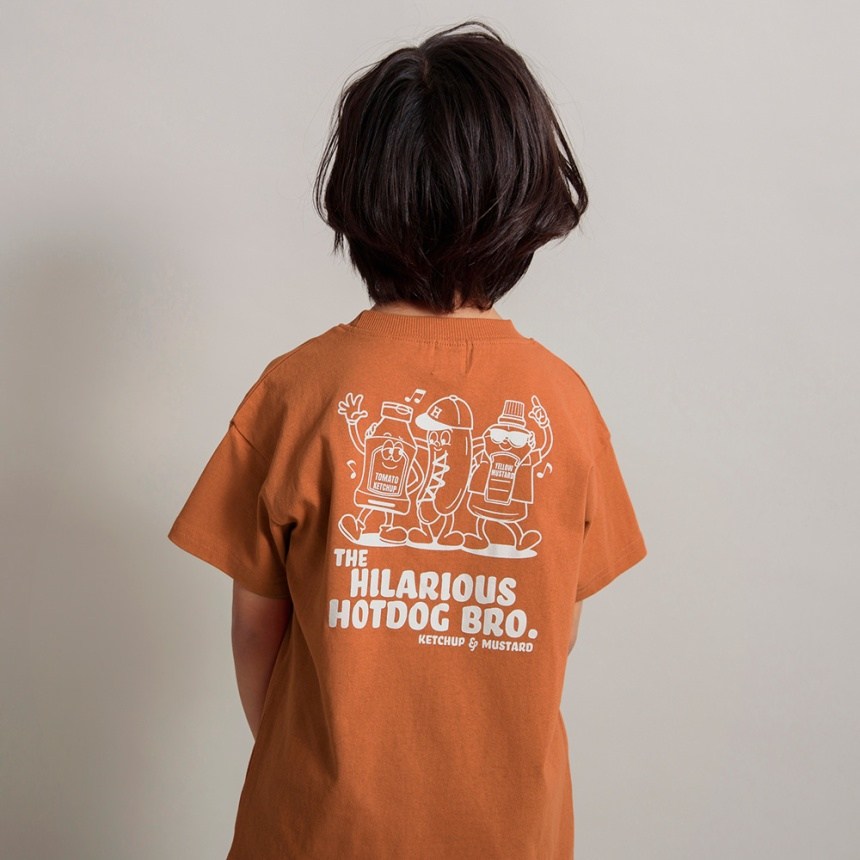 35:ホットドッグ-オレンジ