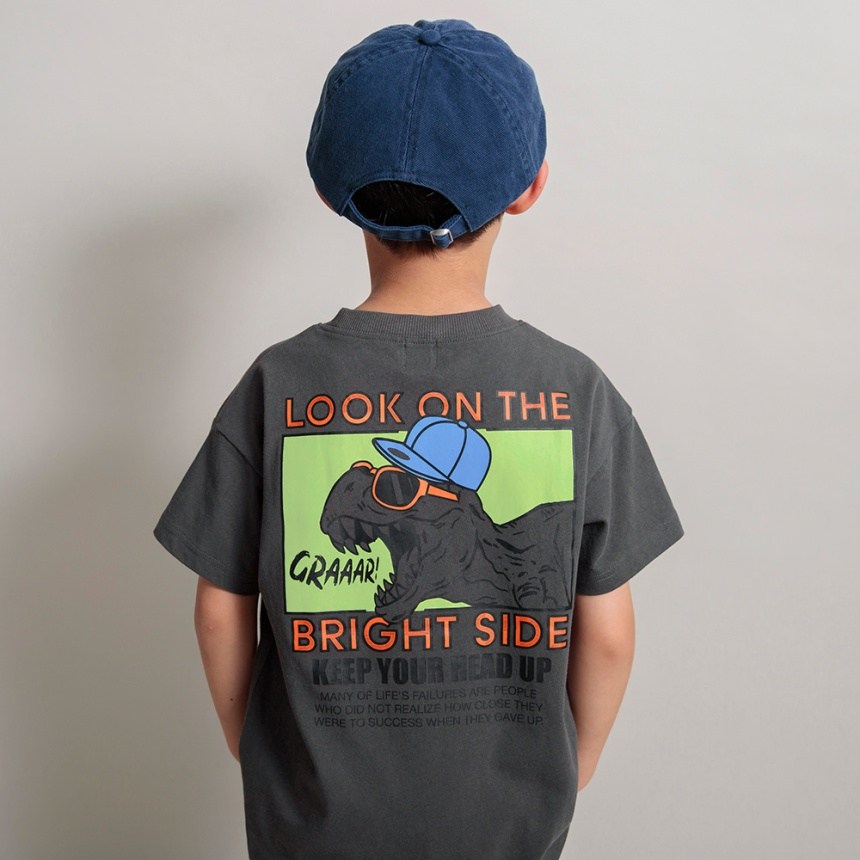 78:恐竜-チャコールグレー