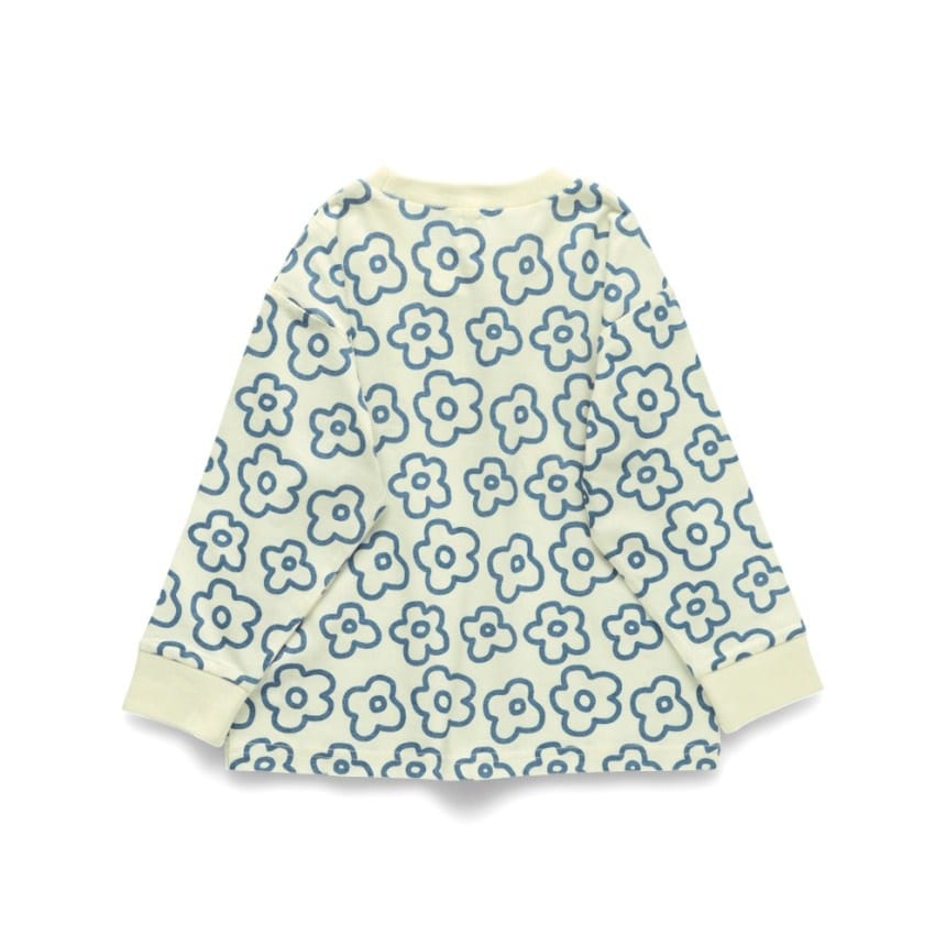 95 :花総柄_アイボリー