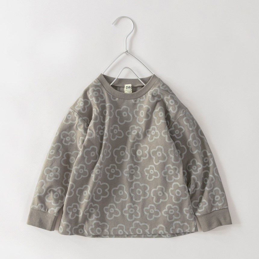 96:花総柄_ブラウン