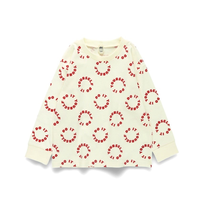 92:文字総柄_アイボリー