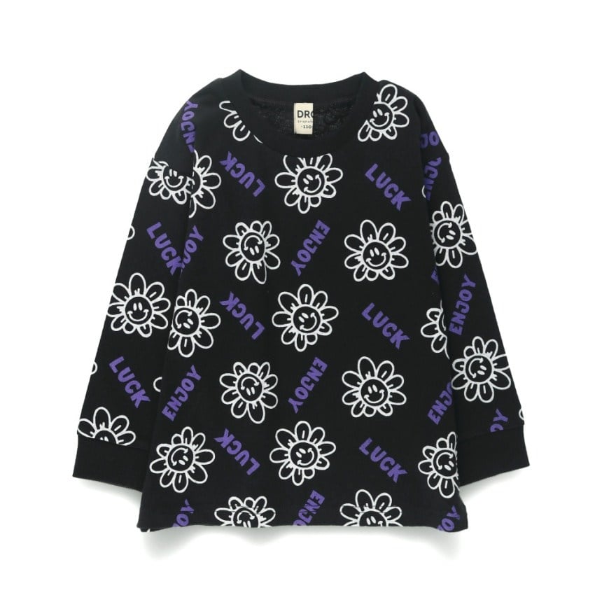 96:スマイルフラワー_ブラック