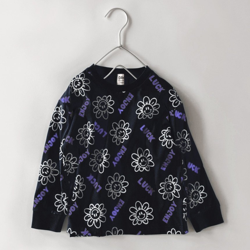 96:スマイルフラワー_ブラック