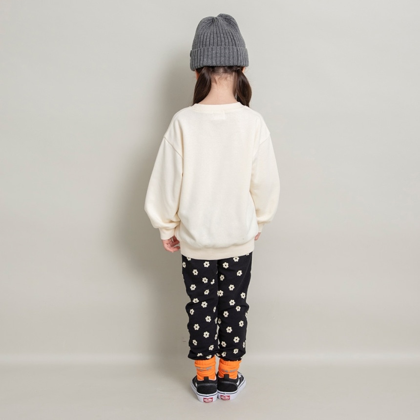 91_ブラック_花柄