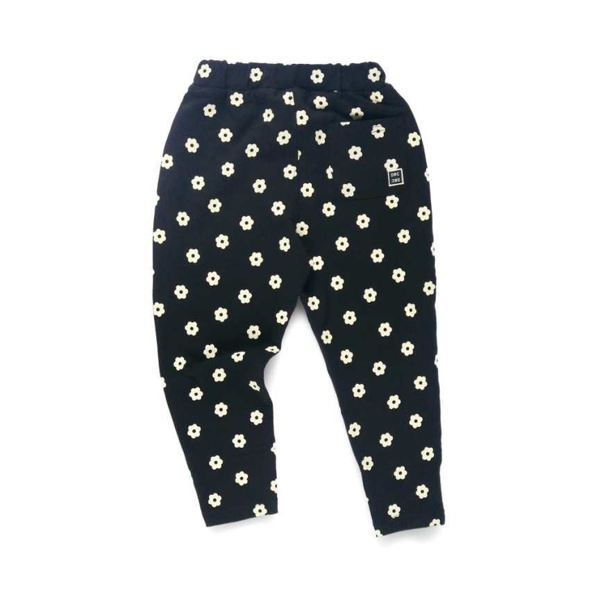 91_ブラック_花柄