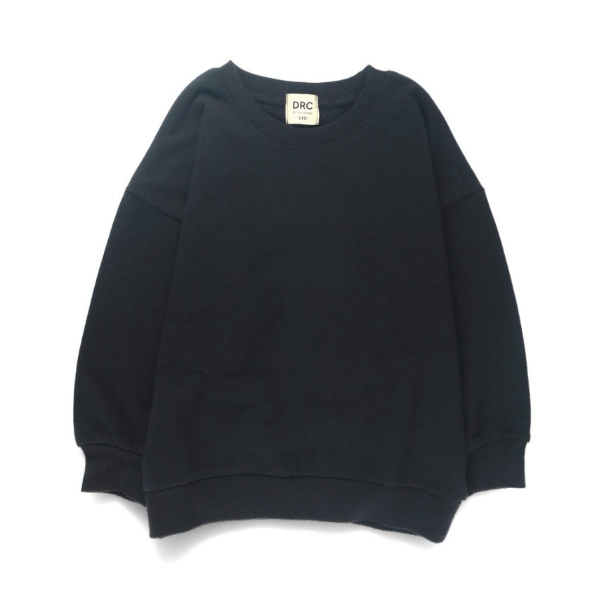 91_ブラック_手書き花