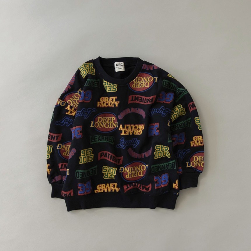 94_ブラック_ロゴ総柄