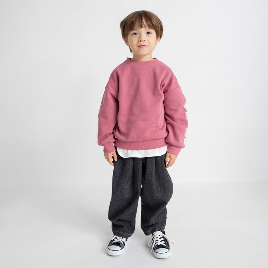 37_ローズピンク_袖ロゴ