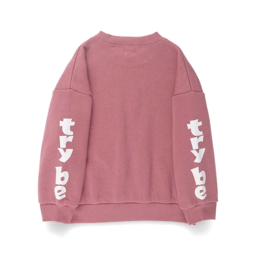 37_ローズピンク_袖ロゴ