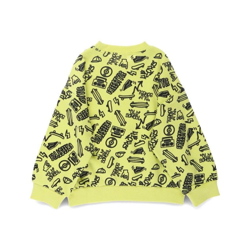 65_ライム_手書き総柄