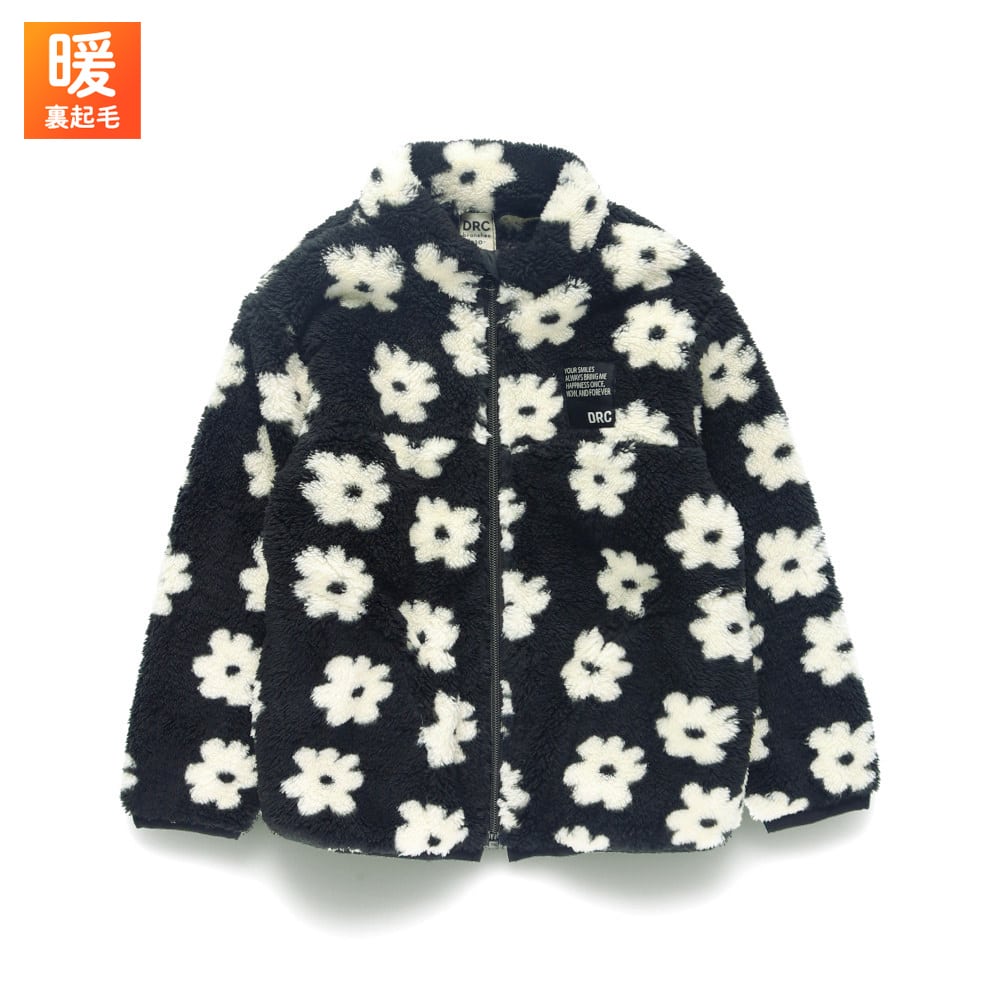 86_ブラック_花総柄