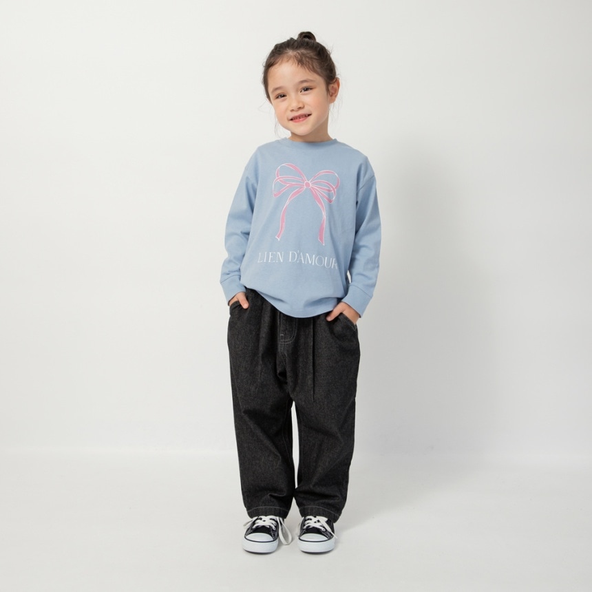 77_Bグレー_リボン