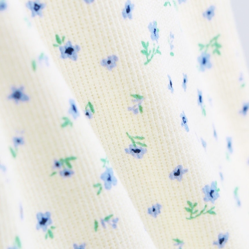 91:オフホワイト_小花柄