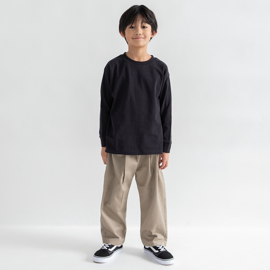 93_黒_スマイルフラワー