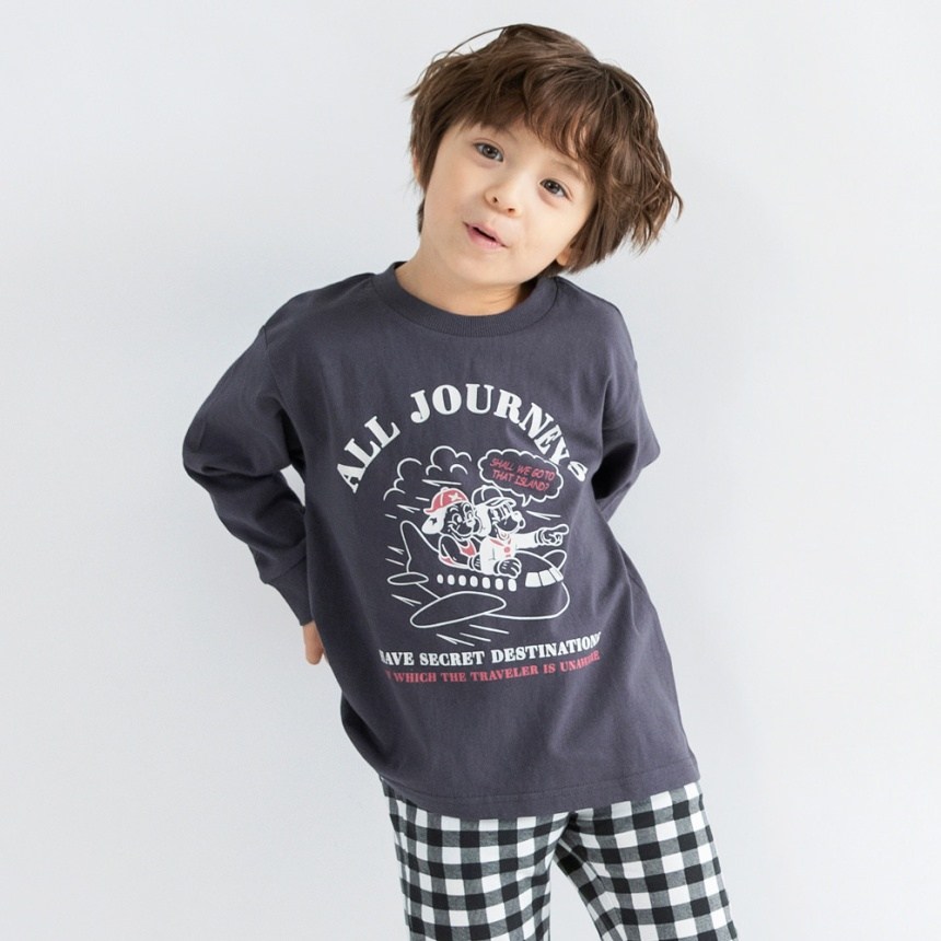 78_グレー_飛行機