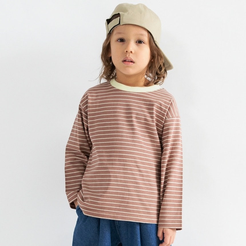 64_ブラウン_ボーダー