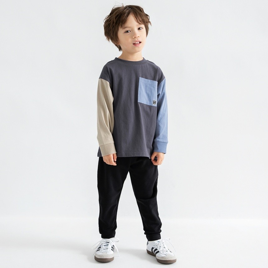 92_灰-ブルーポケット