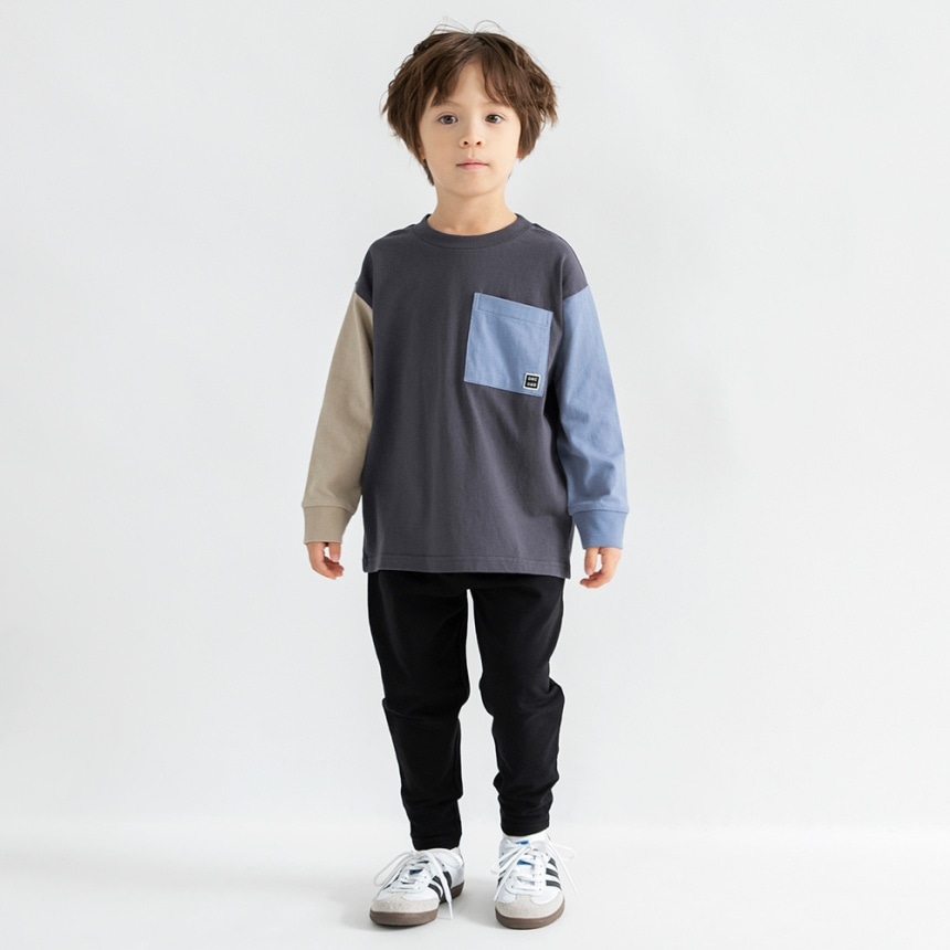 92_灰-ブルーポケット