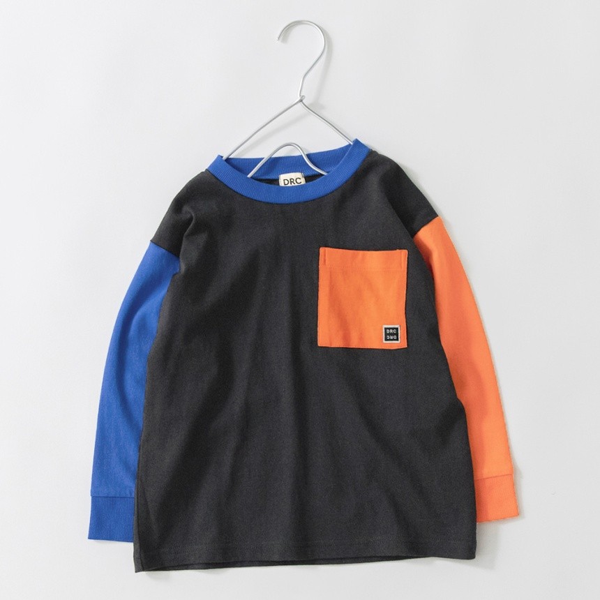 93_黒-オレンジポケット