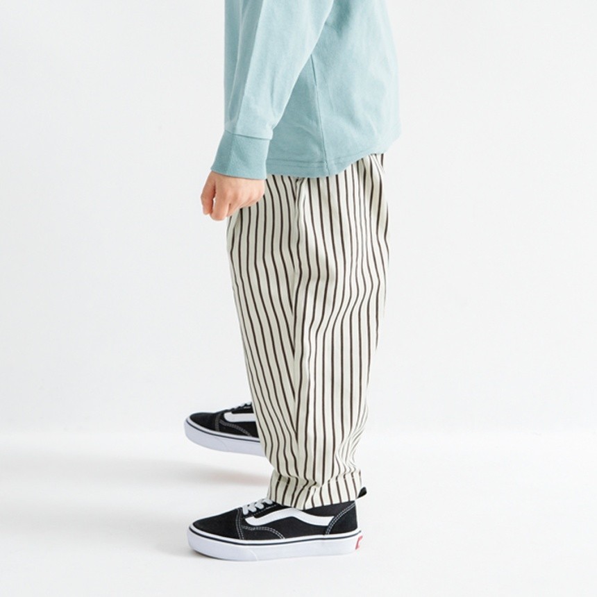 92_茶_ストライプ