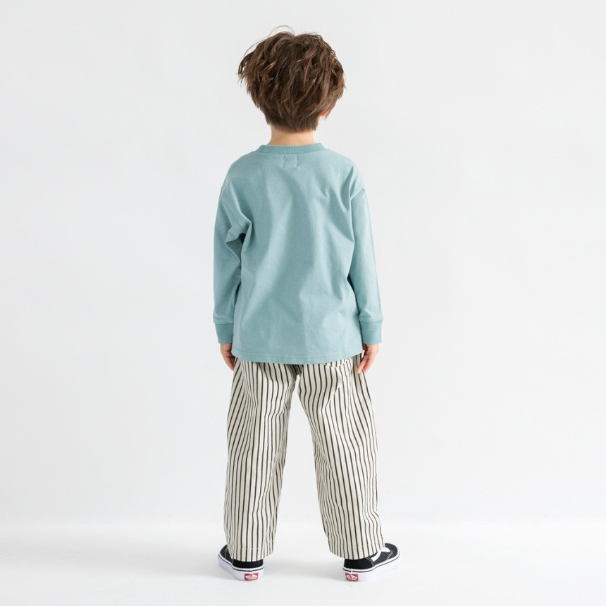 92_茶_ストライプ